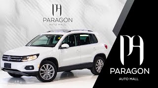 2017 Volkswagen Tiguan Comfortline With Mileage Of 55,802