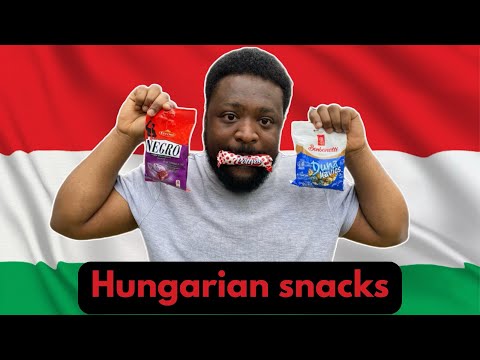 MAGYAR ÉDESSÉGEK/Snackek KÓSTOLÁSA |TRYING HUNGARIAN SWEETS/SNACKS #hungary #magyar