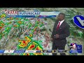 Flash flooding threat for some, pleasant weather for others