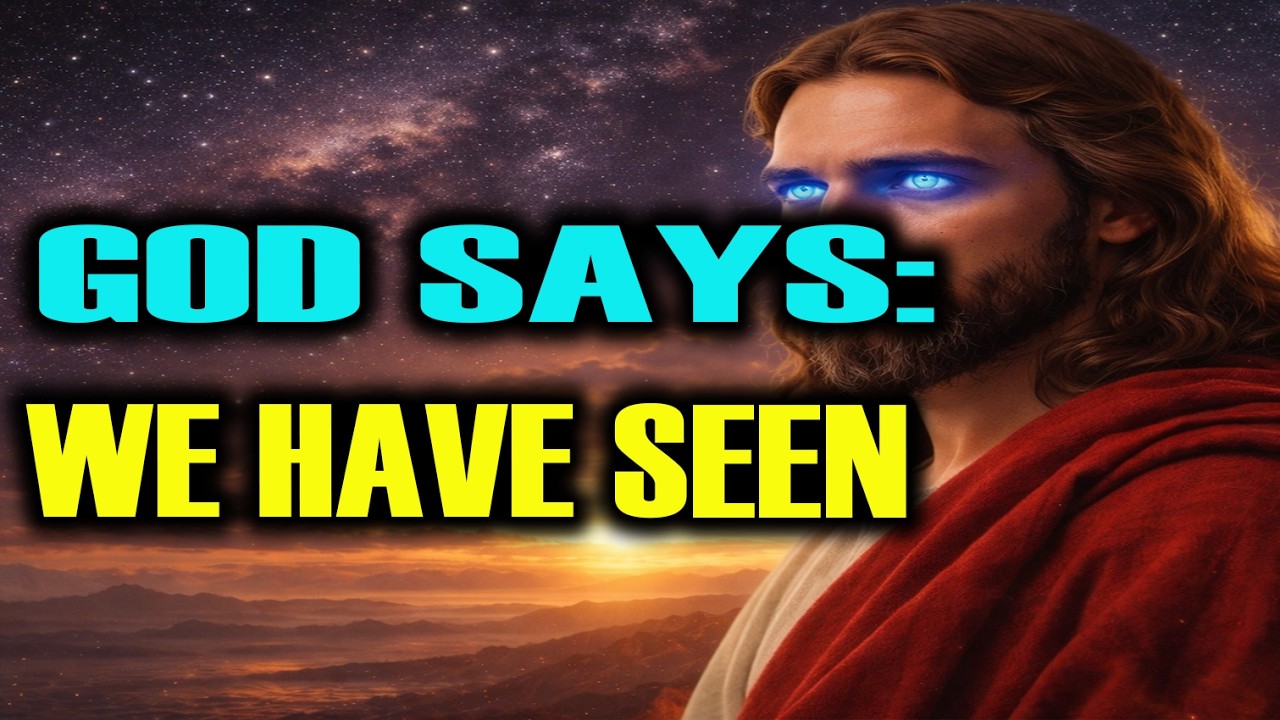 GOD SAYS – YOUR FAITH WAS SEEN BY ME | GOD’S MESSAGE FOR YOU TODAY | EP. 93