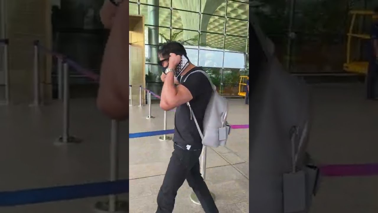 Ahan Shetty Snapped At The Airport