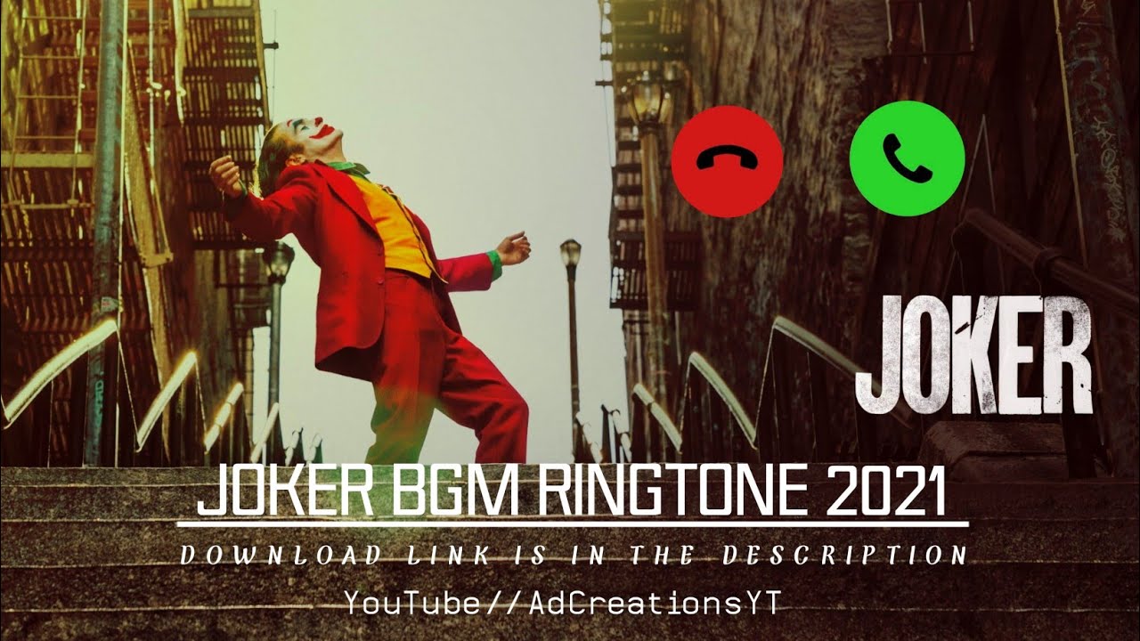 JOKER New English Bgm Ringtone 2021 Joker Remix Ringtone 2021