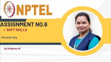 Soft skills Assignment no.6 Solution