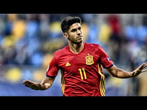 Marco Asensio Hat-trick vs Macedonia U21 | 2017 | UEFA EURO U-21 | English Commentary | HD