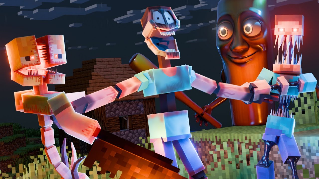 Minecraft Horror Moments part 1 - YouTube