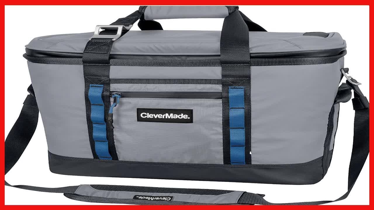 Great product -  CleverMade Maverick Collapsible Cooler Bag - 50 Can Insulated Leakproof Soft Sided