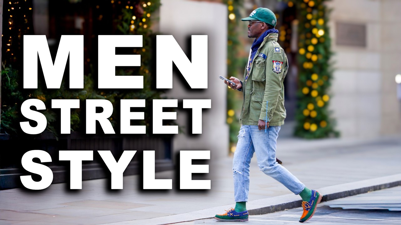 Men Street Style – Urban Fashion &  100 Everyday Looks