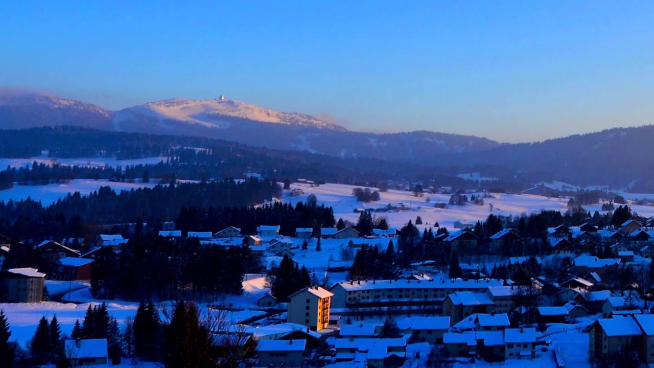 Station Les rousses Jura YouTube