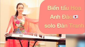 Biến tấu “HOA ANH ĐÀO” || nhạc Nhật || solo đàn tranh Việt || Tôi yêu đàn tranh