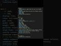 how to make clock by using html css #coding #programming #html