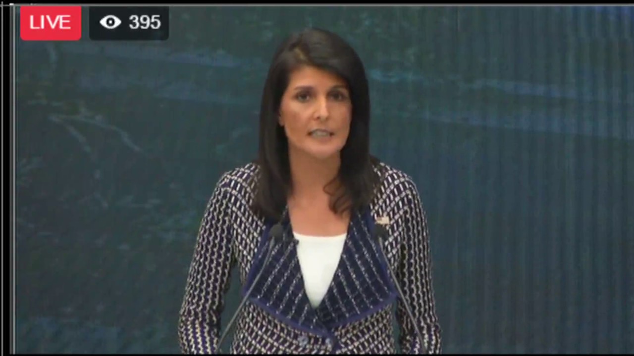 Ambassador Haley Delivers Remarks at the Graduate Institute of Geneva