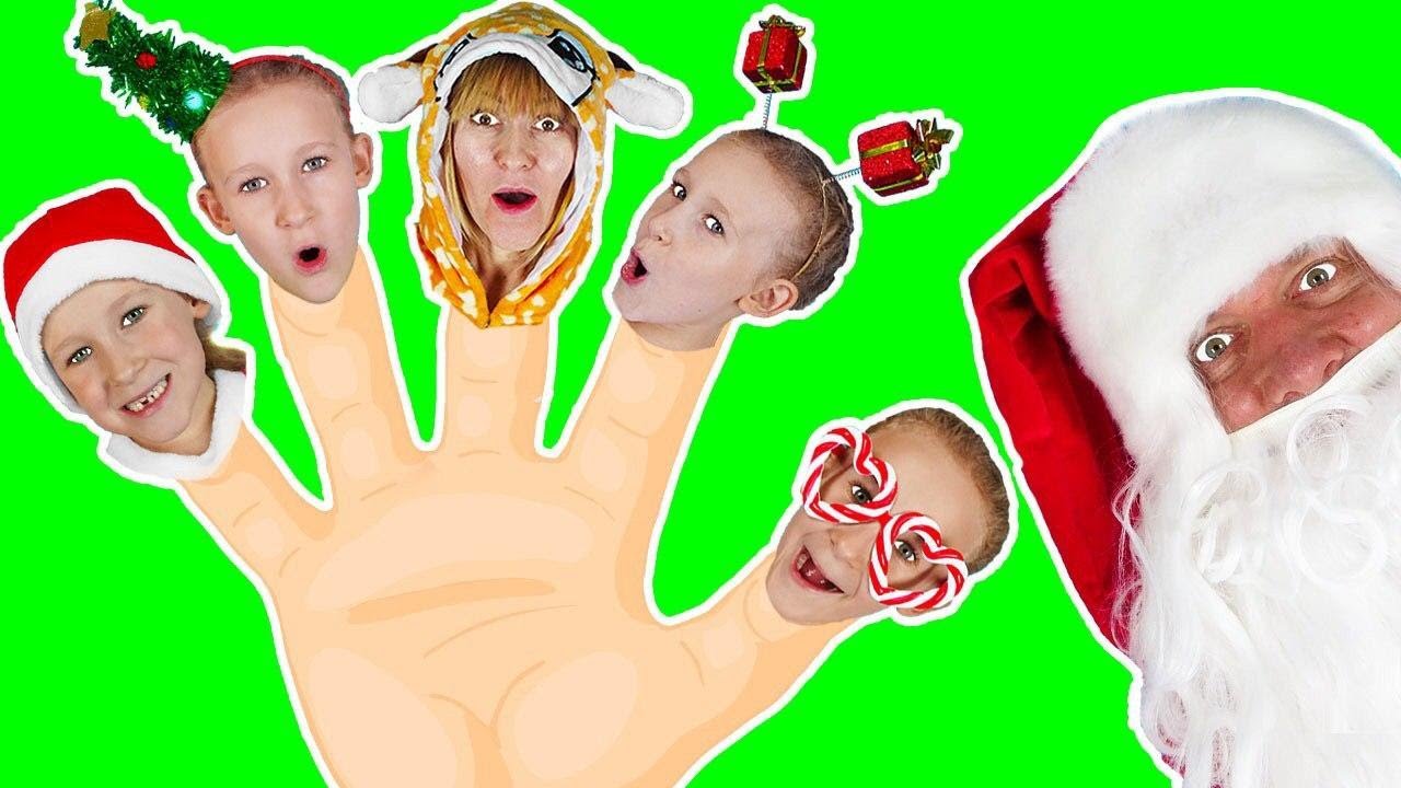 Christmas Finger Family Song | Kids Songs & Nursery Rhymes | Anuta Kids ...