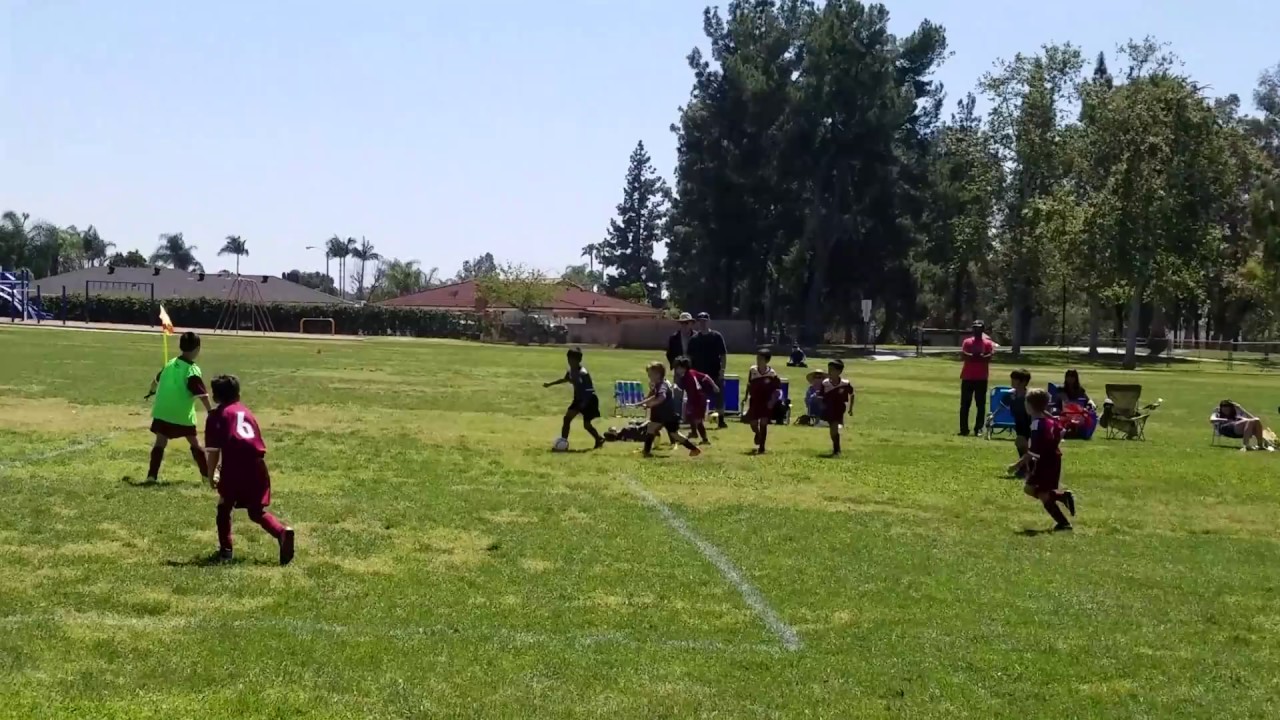 AYSO Boys Soccer Game 6-3 Johnik Goalie 7yr 8yr old soccer players U8 JUSA BSA Cal south