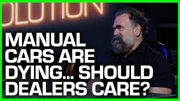 Manual Cars Are Dying — Here’s Why Dealers Should Care