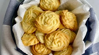 Butter Cookie Recipe. | Homemade Butter Cookies In 30 Minutes