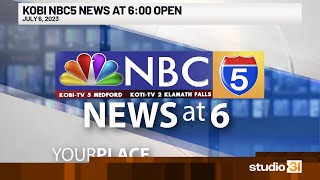 KOBI NBC5 News at 6:00 Open, 7/6/2023