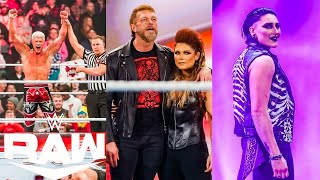 Roman Reigns vs Cody Rhodes Official 🔥 EDGE Attack 😱Rhea Ripley- WWE Monday Night Raw Highlights