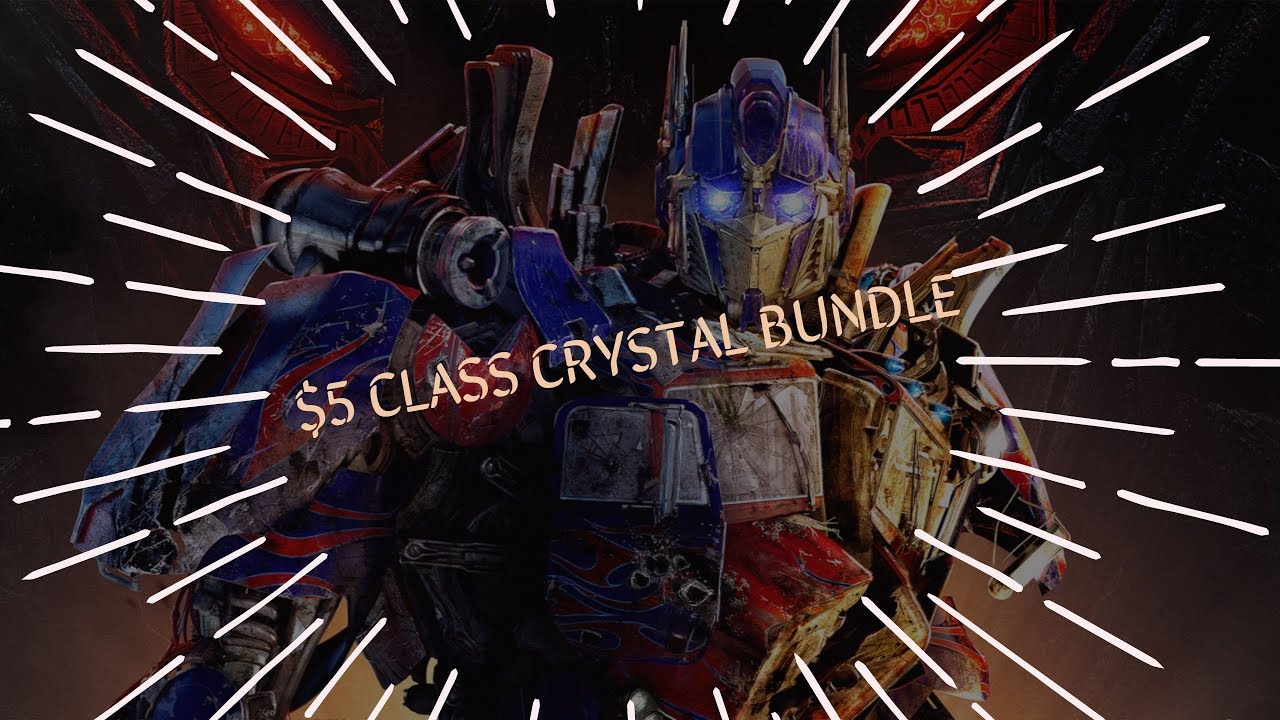 TRANSFORMERS:Forged to Fight-$5 CLASS CRYSTAL BUNDLE