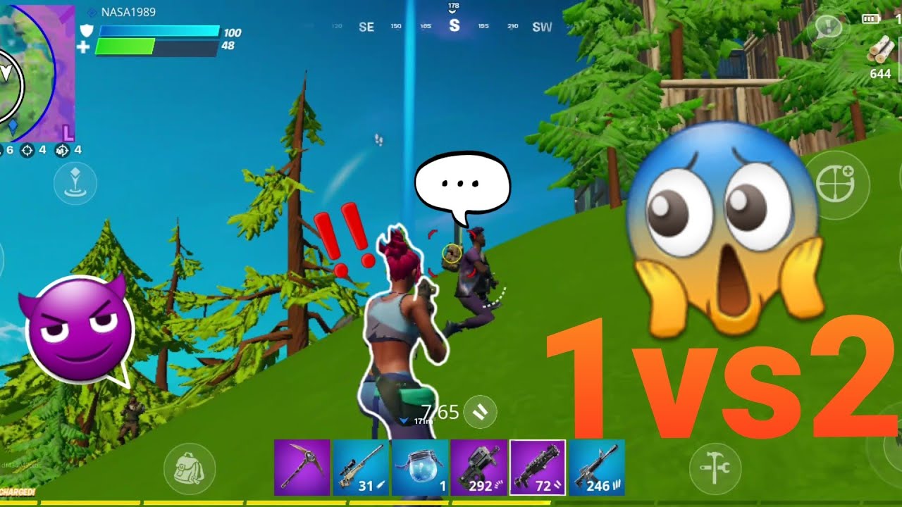 Fortnite Mobile:วิ่งสิครับรออะไรHaHa - YouTube