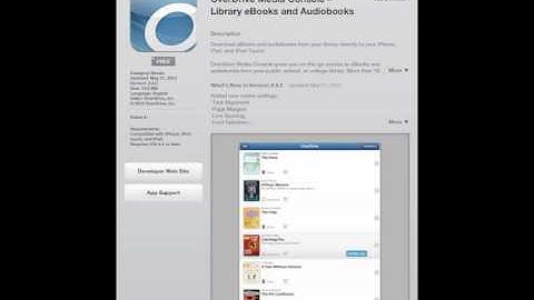 Overdrive Media Console for iPad Tutorial