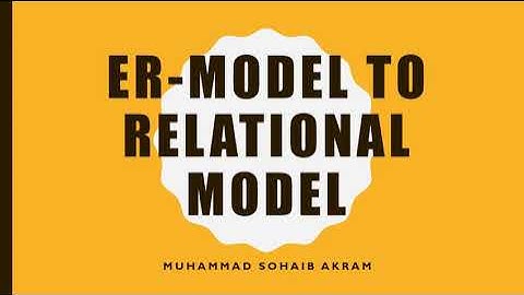 ER to Relational Mapping (Part 1) in DBMS | Urdu & Hindi
