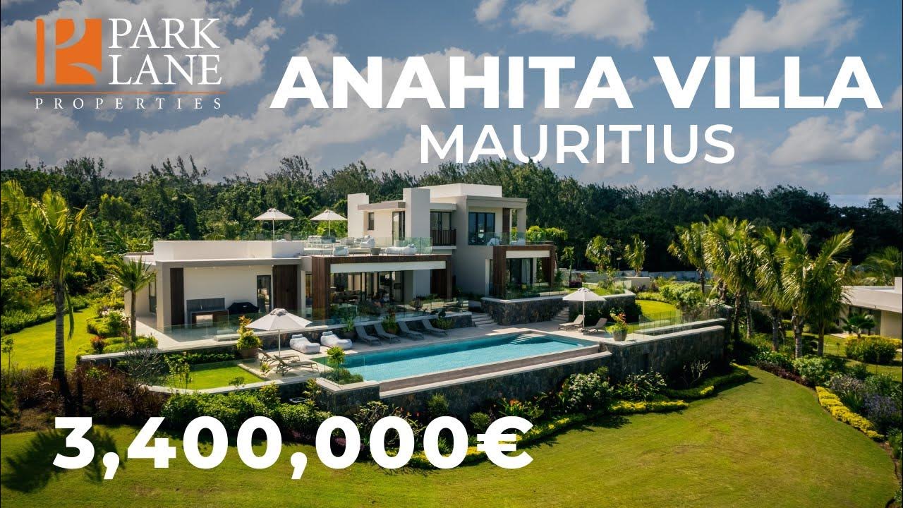 Luxury Villa for Sale at Anahita Mauritius Park Lane Properties YouTube