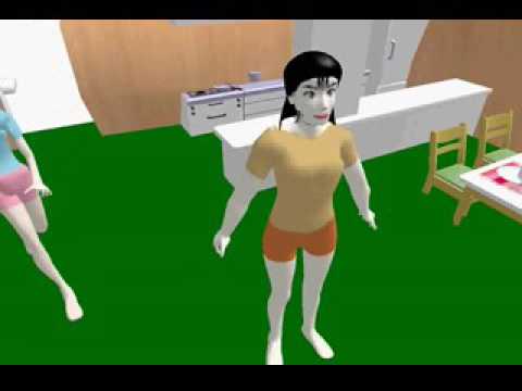 ３D小説「体育会系女子寮の真実 」