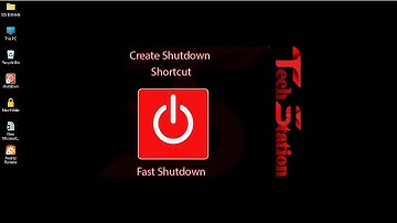How To Create a Shutdown Shortcut Button in Windows