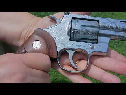 Colt Python 3 inch Barrel 357 Magnum Davidson Engraved Edition