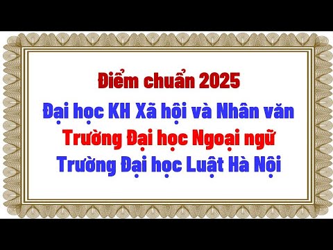 2025 Benchmark Score of Foreign Language University, Hanoi Law University - youtube