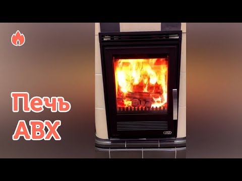Горение пламени в печь камине печь ABX...