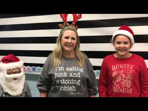 Lone Oak Intermediate School Holiday Greeting from the faculty and staff!