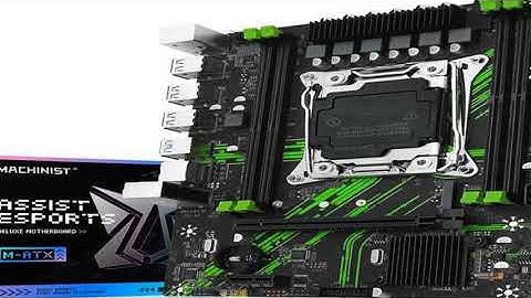 A must-have product! MACHINIST X99 PR9 X99 Motherboard Support LGA 2011-3 Intel Xeon E5 V3&V4 CPU