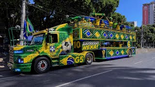 CARRETA ALEGRIA G5 NO RITIMO DA COPA DO MUNDO 