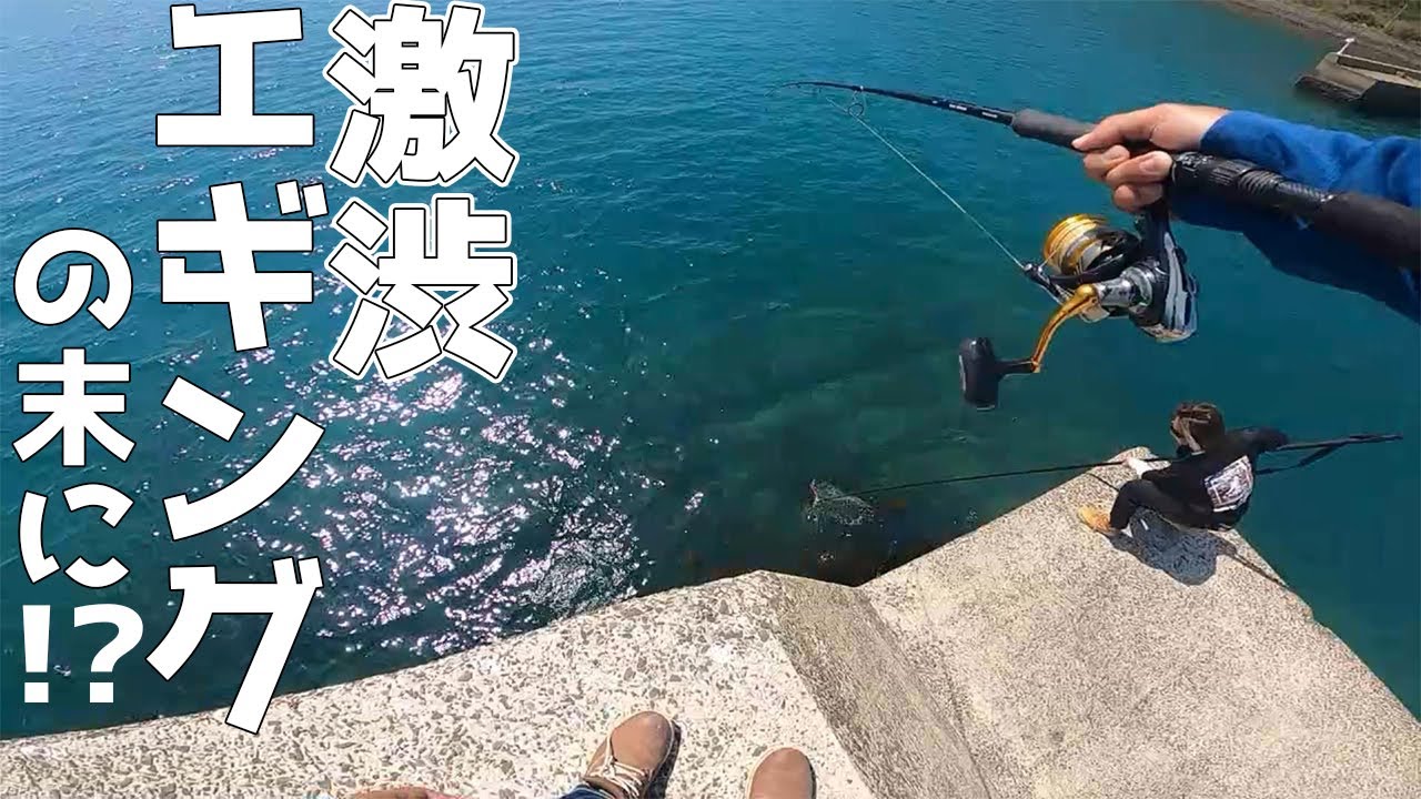 春だしそろそろ離島エギング 潮が緩い湾内の奥の奥にもイカが居る 釣りせんば 釣り動画tv