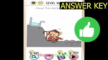 Brain Test Tricky Puzzles LEVEL 303 Eww this monkey stinks - Gameplay Walkthrough Android IOS