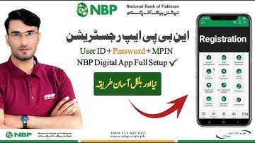 NBP Digital App Registration Full Guide | Create User ID, MPIN & Password | Latest Update 2025