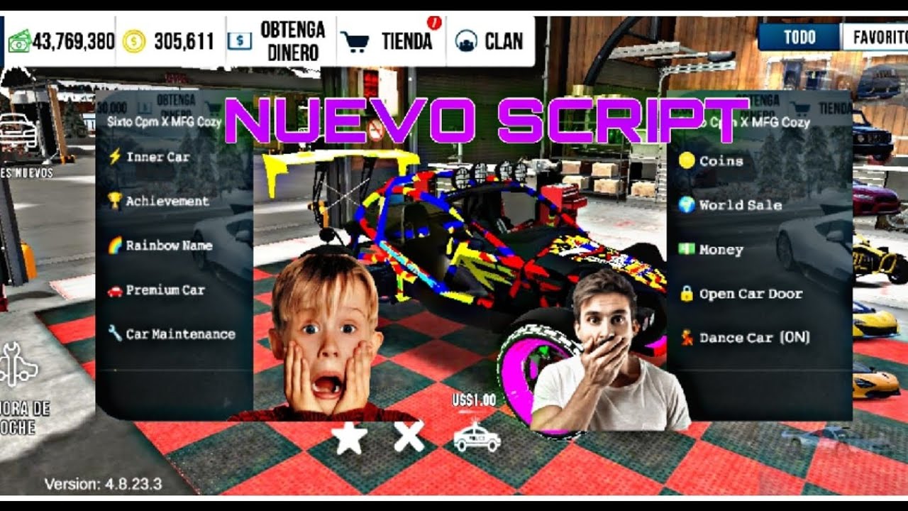Nuevo script de car parking multiplayer v4.8.24.4 - YouTube