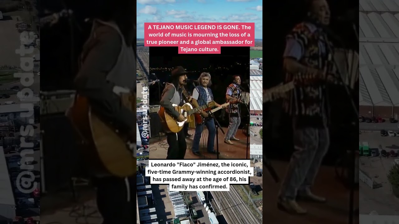 REST IN PEACE Tejano Music Icon Flaco Jiménez Dead at 86 