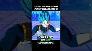 Dialogue Spécial Entre Cell Et Ssg Vegeta
