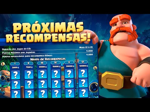 Recompensas dos Jogos do Clã – 23 à 29 de Junho/2020 - Clash of