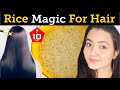 7 days rice water challenge  mix this 1 thing with rice water to get 2x density long thick hair