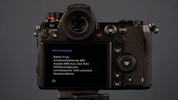 V-Log bei der Panasonic DC-S1 aktivieren | Panasonic Support