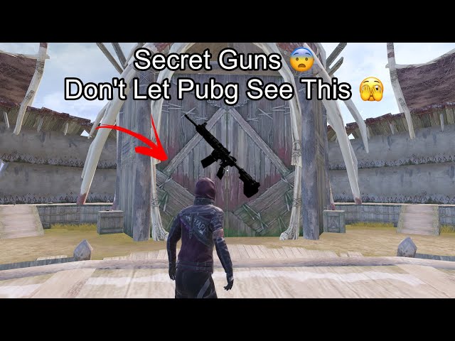 PUBG Mobile 2.6 dino mode  Glitched Guns class=