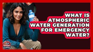 What Is Atmospheric Water Generation For Emergency Water? - Your Emergency Planner