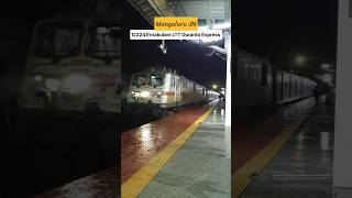 12224 Ernakulam LTT Duranto Express Arriving Mangaluru JN #indianrailways #train