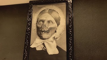 Creepy Picture Frame, Scary Halloween 3D Changing Face, Hologram, Horror Portrait