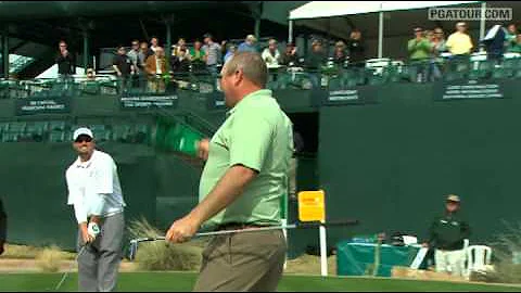 Lyle aces No. 16 in Round 3 of Waste Management