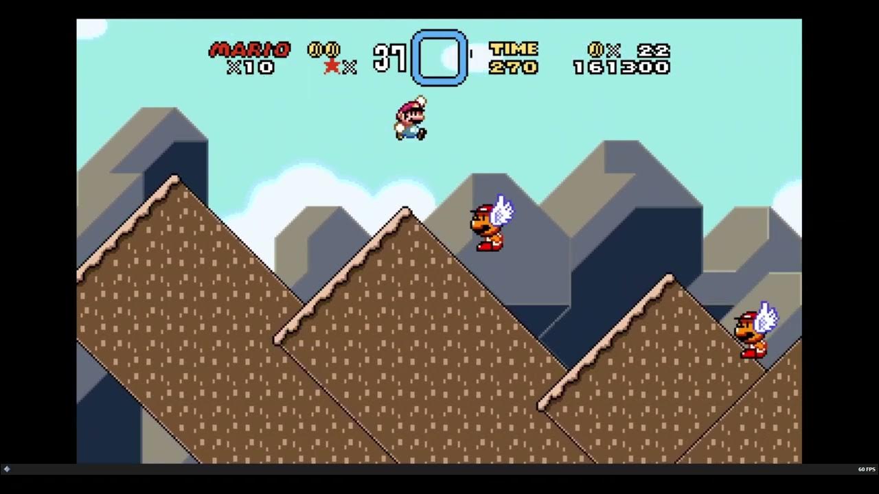 Super Mario World Widescreen Chocolate Island 2 Secret Exit YouTube