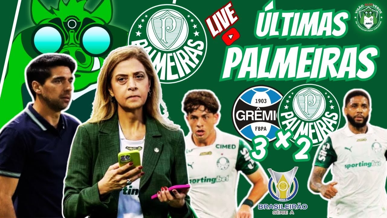 🚨#AOVIVO - PEGA A VISÃO: PÓS-JOGO GRÊMIO 3X2 PALMEIRAS | LEILA X ABEL | NOTÍCIAS DO VERDÃO